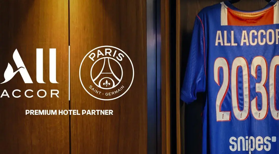 Accor e Paris Saint-Germain firmam renovação de parceria até 2030