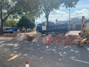 Construção do Anel Hidráulico de Itabira avança conforme cronograma previsto