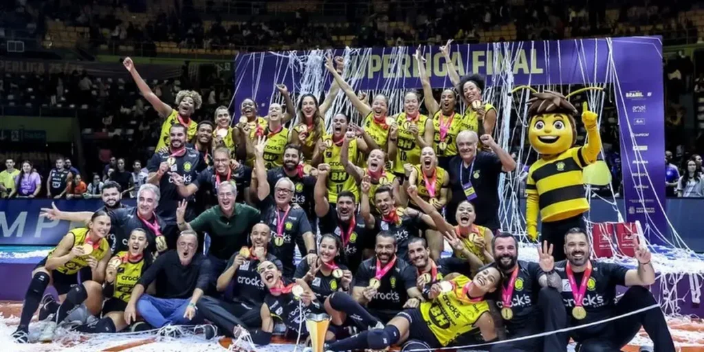 Dentil Praia Clube conquista título da Superliga Feminina 2025/2026