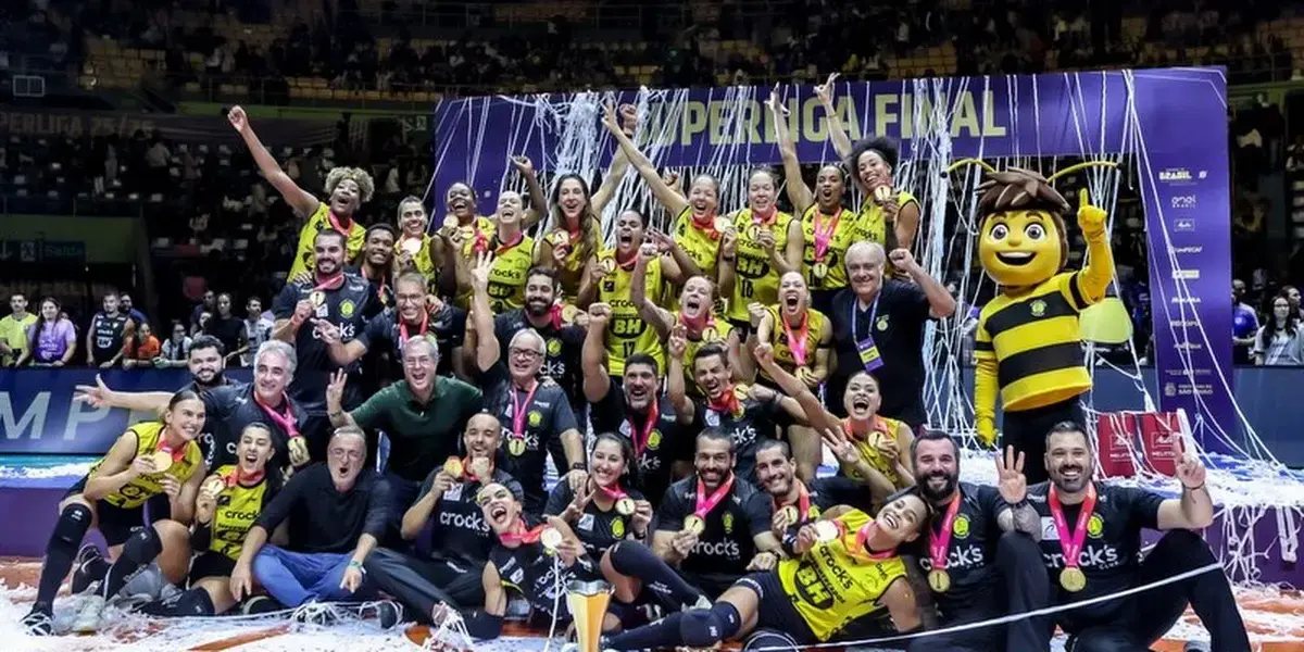 Dentil Praia Clube conquista título da Superliga Feminina 2025/2026