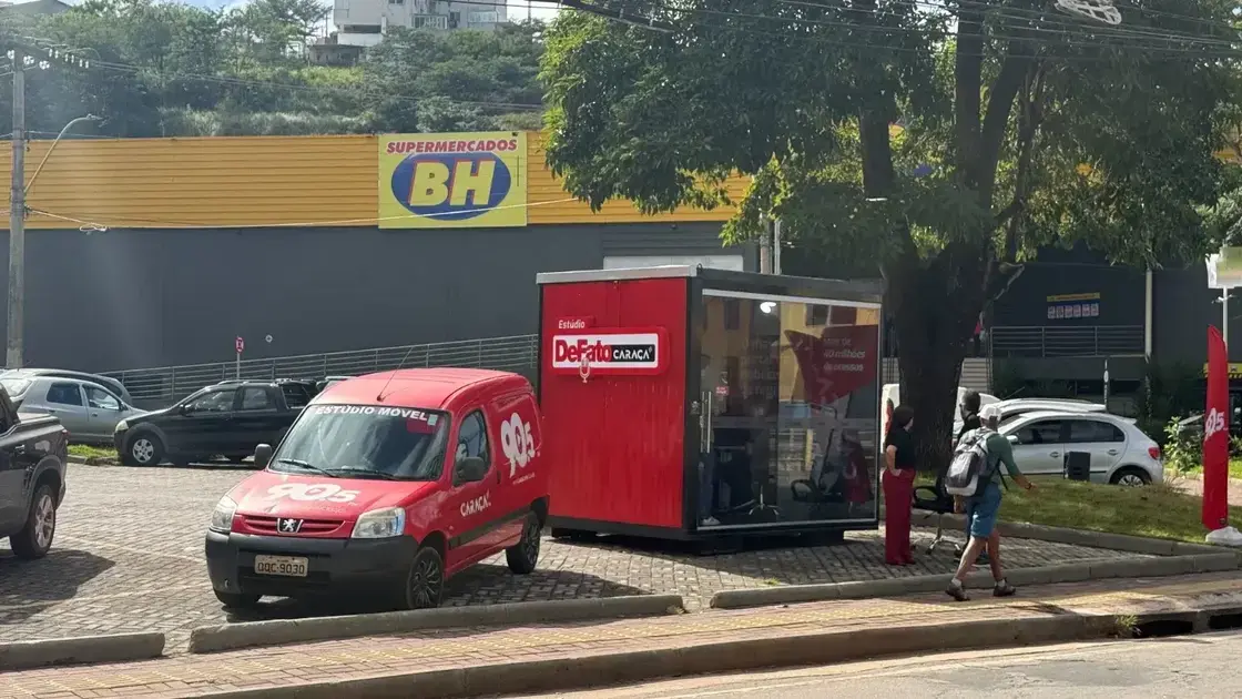 Estúdio DeFato Caraça traz jornalismo ao vivo para o Centro de Itabira