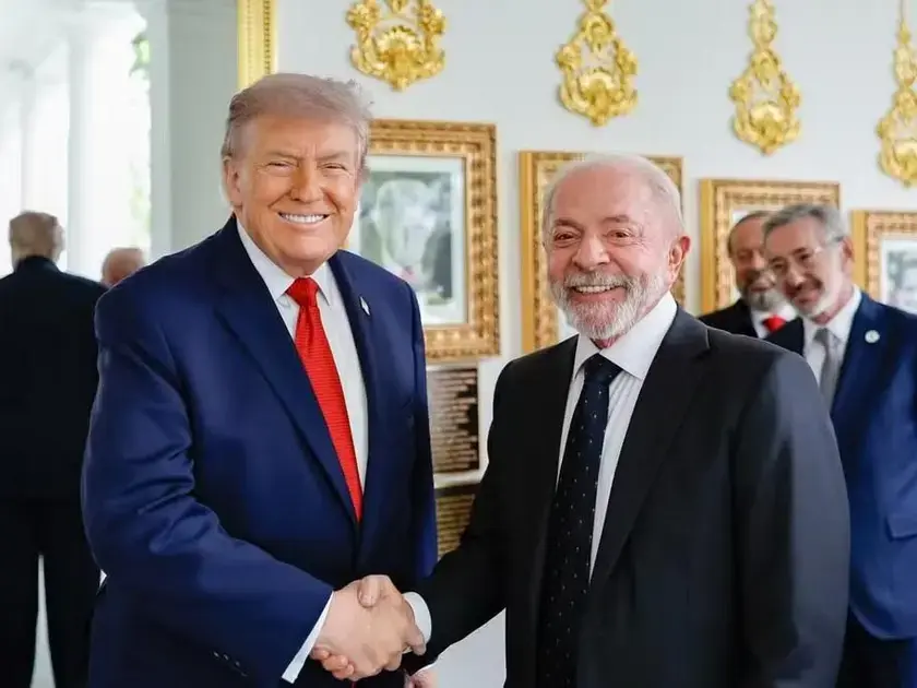 Lula e Trump se encontram para diálogo produtivo de três horas