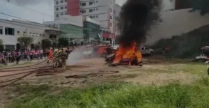 Simulação de Acidente em João Monlevade marca o Maio Amarelo