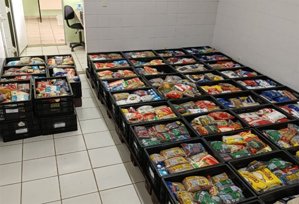 Ipatinga na Copa ultrapassa meia tonelada de alimentos arrecadados