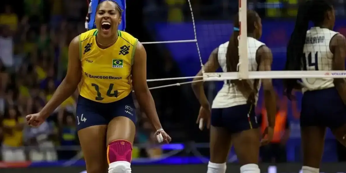 Brasil vence Itália em emocionante partida na Liga das Nações de Vôlei