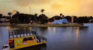 Capivarã oferece passeios especiais ao pôr do sol na Lagoa da Pampulha