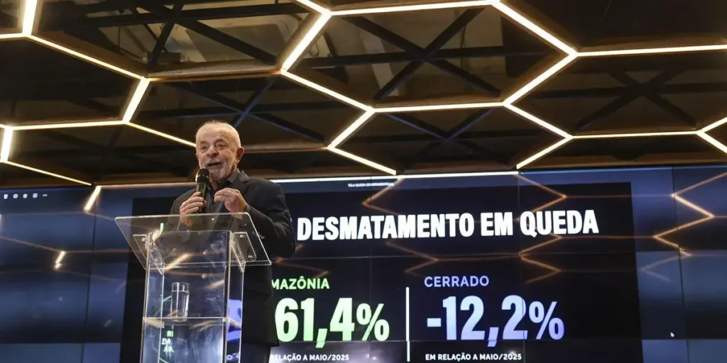 Desmatamento na Amazônia apresenta queda histórica de 61,4% em maio de 2026