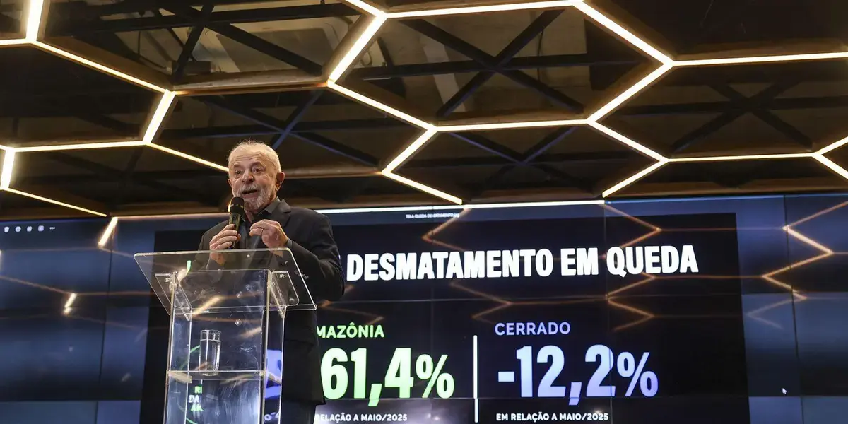 Desmatamento na Amazônia apresenta queda histórica de 61,4% em maio de 2026