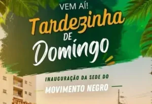 Inauguração da Sede da Associação do Movimento Negro em São Gonçalo do Rio Abaixo