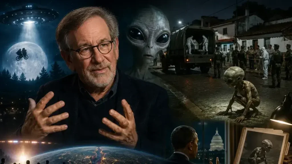 Steven Spielberg comenta sobre o ET de Varginha e possíveis atos dos EUA