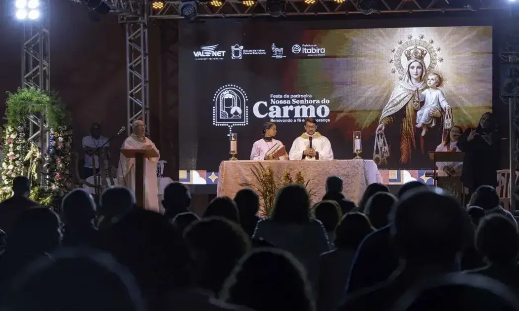 72ª Festa de Nossa Senhora do Carmo: Programação traz fé e cultura em Itabira
