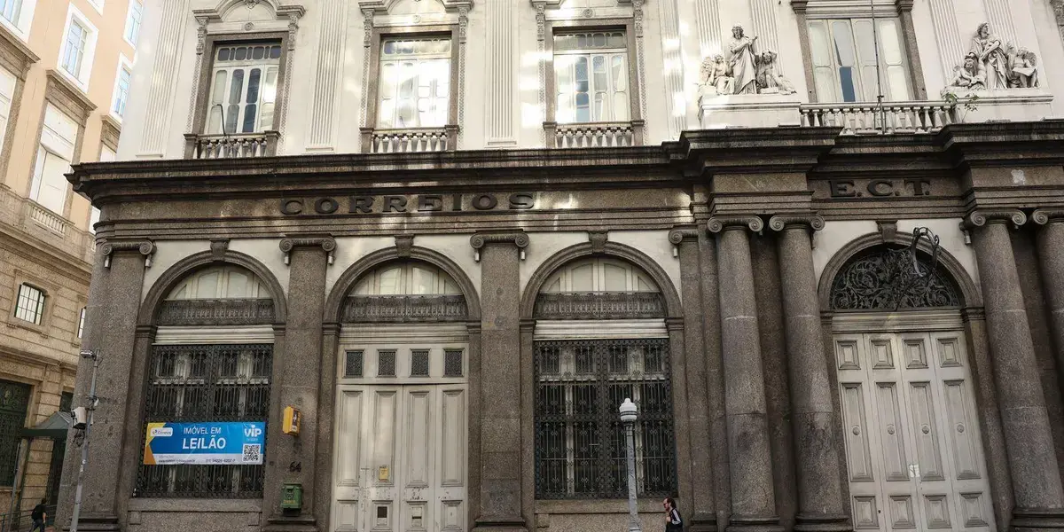 Antiga sede dos Correios no Rio de Janeiro será leiloada por R$ 53,6 milhões