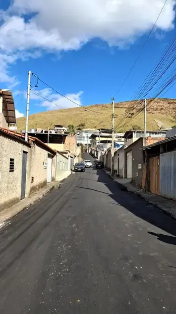 Asfaltamento finalizado em ruas de João Monlevade melhora mobilidade urbana