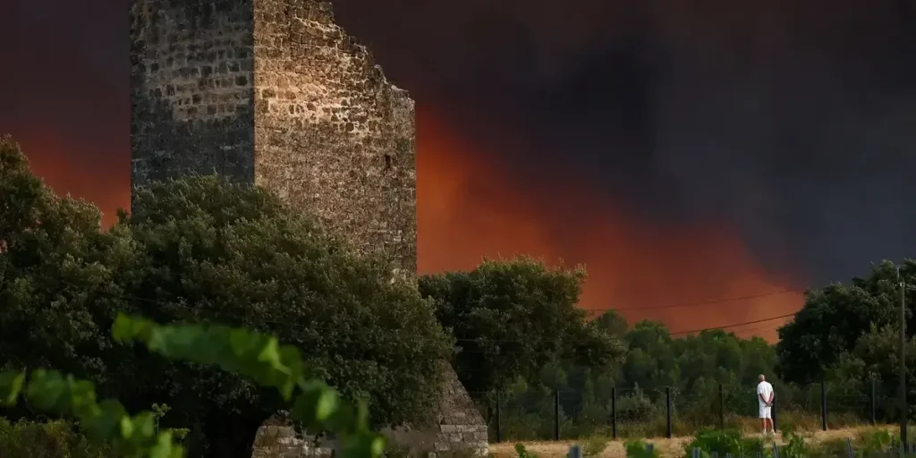 Incêndios florestais ameaçam Bordeaux e provocam evacuação em massa
