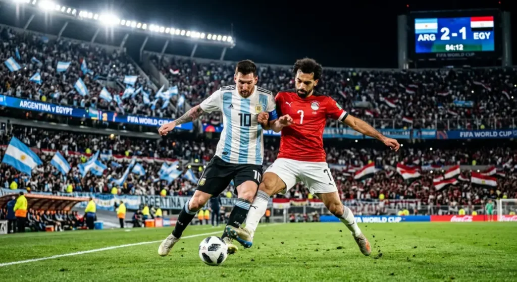 Jogos das oitavas da Copa do Mundo: Argentina e Suíça em ação hoje