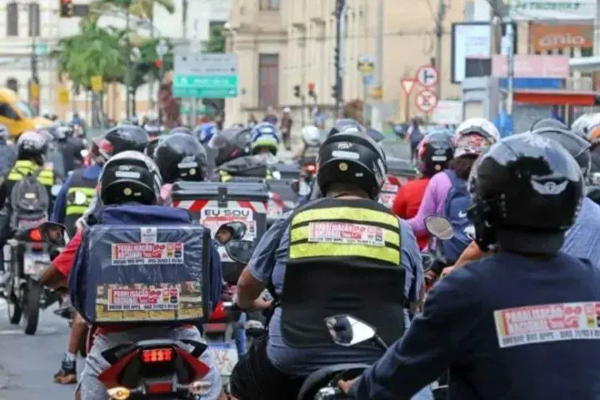 Trabalhadores de aplicativo vão parar em JF