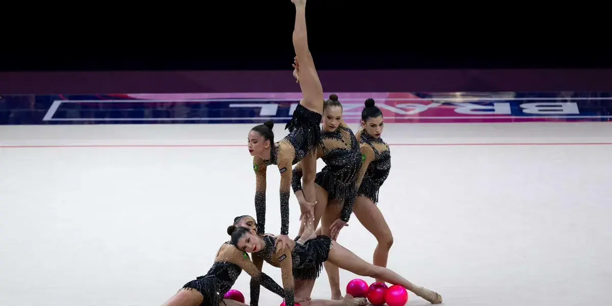 Brasil conquista bronze no Mundial de Ginástica Rítmica e garante vaga em Los Angeles 2028
