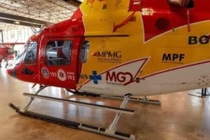 Criança em estado crítico é transferida de Itabira para hospital em BH