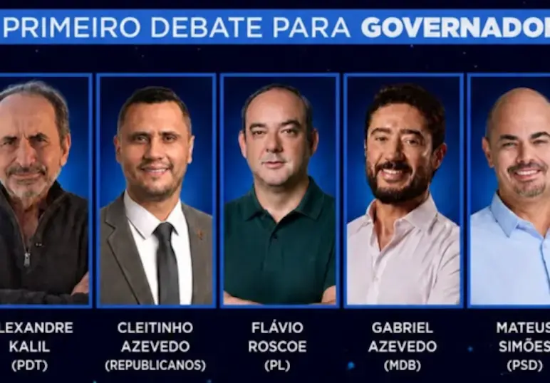 Debate promovido pela Band Minas reúne candidatos ao governo do estado Debate promovido pela Band Minas reúne candidatos ao governo do estado