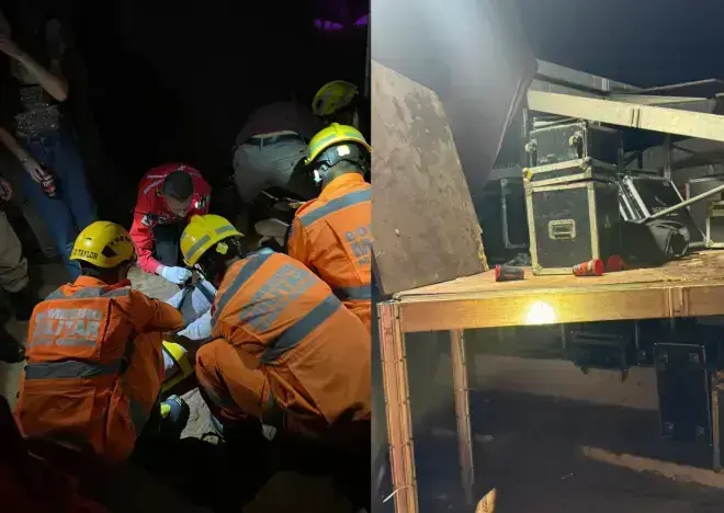 25 feridos em dois acidentes durante a ExpoSete em Sete Lagoas
