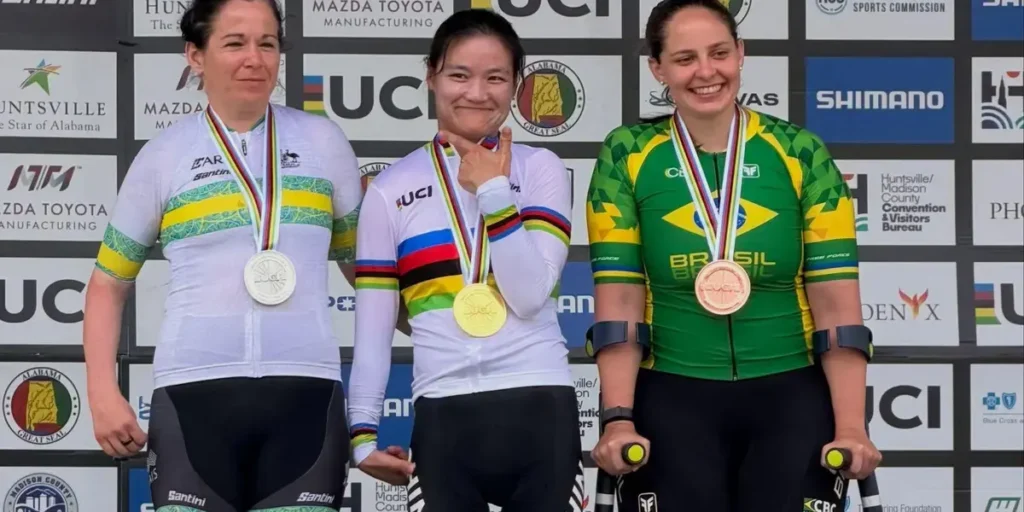 Brasil conquista cinco medalhas no Campeonato Mundial de Paraciclismo Brasil conquista cinco medalhas no Campeonato Mundial de Paraciclismo