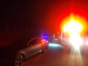 Cavalo causa acidente em Itabira e morre na Avenida Li Guerra