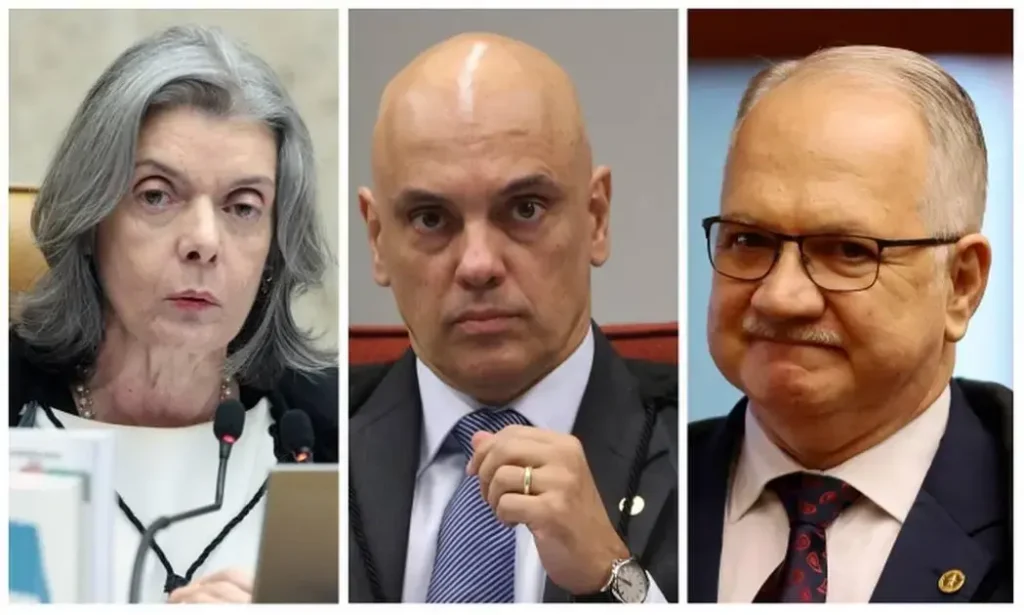 Definição do futuro de Moraes está nas mãos de Fachin e Cármen Lúcia Definição do futuro de Moraes está nas mãos de Fachin e Cármen Lúcia