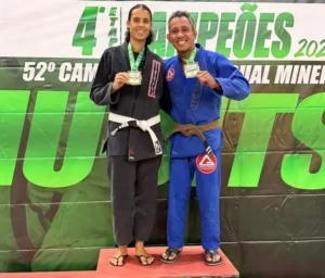 Dupla itabirana brilha no Campeonato Mineiro de Jiu-jítsu