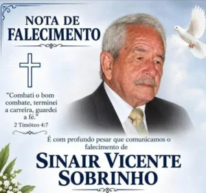 Itabira se despede de Sinair Vicente Sobrinho, lendário locutor do rádio