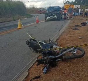Tragédia em Bom Jesus do Amparo: mulher morre após acidente de moto