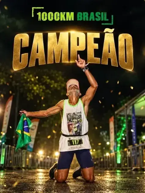 Ultramaratonista de Bela Vista conquista desafio de 1000 km em mais de oito dias Ultramaratonista de Bela Vista conquista desafio de 1000 km em mais de oito dias