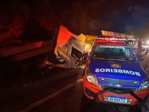 Acidente na BR-262 deixa duas feridos em Rio Casca Acidente na BR-262 deixa duas feridos em Rio Casca