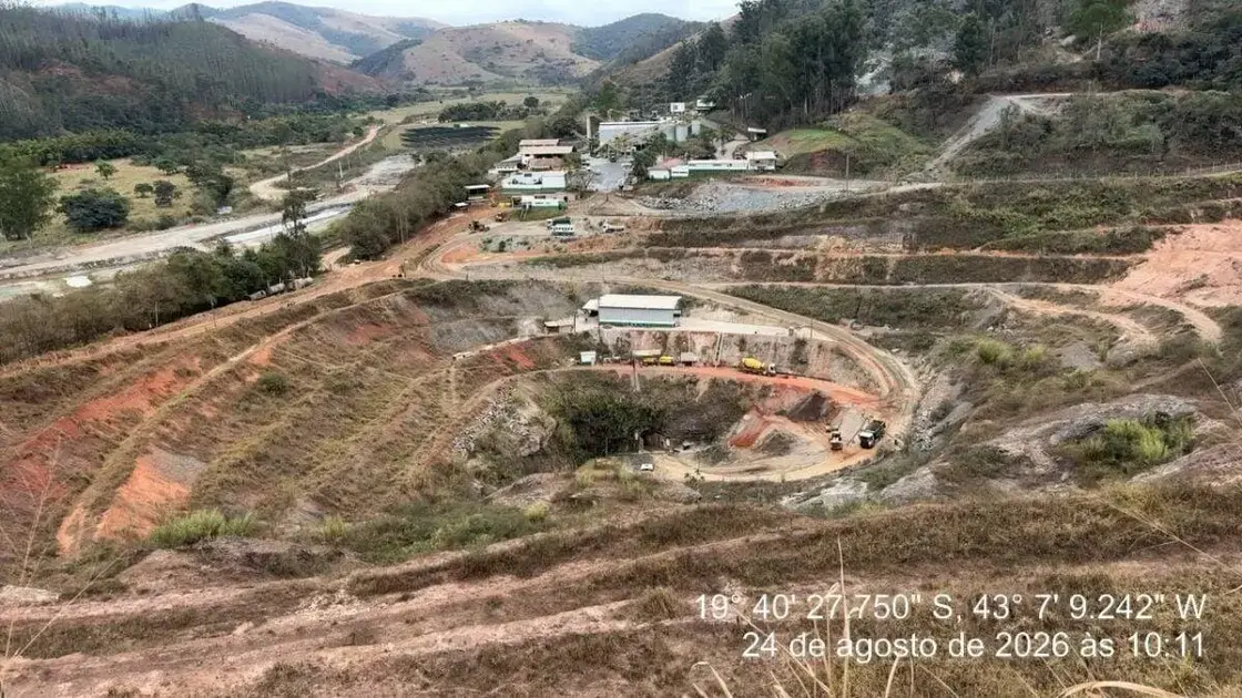 Belmont Mineração planeja ampliar mina em Itabira com investimento em revitalização ambiental