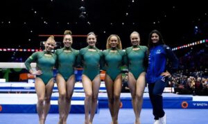 Brasil fica em 5º lugar na final por equipes do Mundial de Ginástica