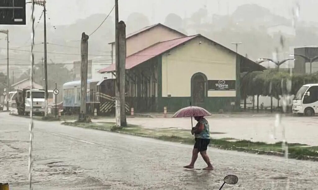 Chuvas permanecem intensas nas regiões Norte e Nordeste