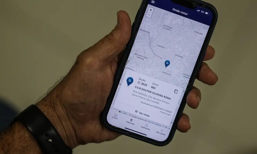Eleitor que pediu voto em trânsito pode consultar local no e-Título
