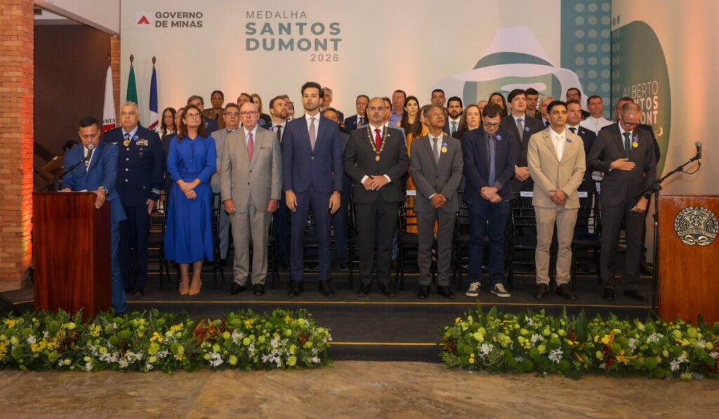 Governo de Minas entrega Medalha Santos Dumont 2026 a personalidades e instituições de destaque no estado e no país