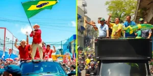 Lula e Flávio Bolsonaro destacam propostas em eventos de campanha