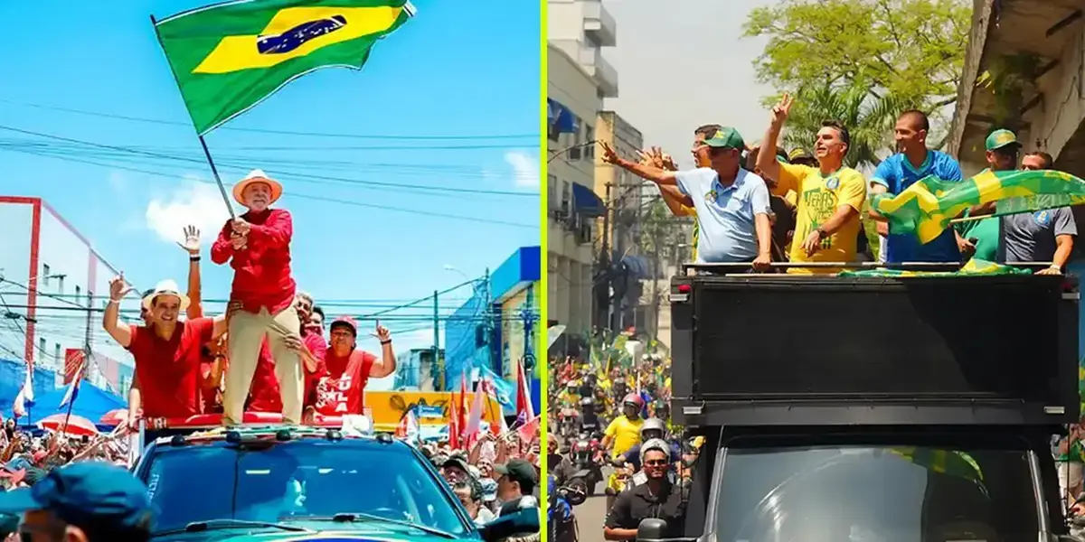 Lula e Flávio Bolsonaro destacam propostas em eventos de campanha