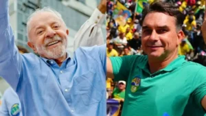 Lula e Flávio Bolsonaro: potencial para novas alianças em Minas Gerais