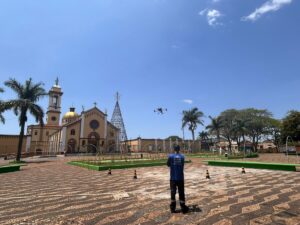Maior operação de drones de Minas mapeia focos do Aedes aegypti em Uberaba antes do período chuvoso