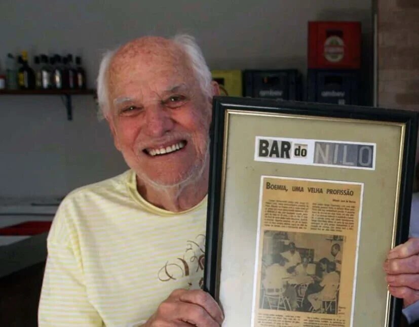 Nilo Almeida, símbolo da boemia de Itabira, morre aos 88 anos
