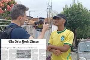 Polarização em Nanuque ganha página no NYT