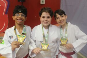 Taekwondo de Monlevade conquista sete medalhas no Brasileiro de Poomsae